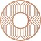 Ekena Millwork Empire Wood Fretwork Pierced Ceiling Medallion, Cherry, 32"OD x 11 3/4"ID x 3/8"T CMWP32X32X0375EPCH - alternate 3